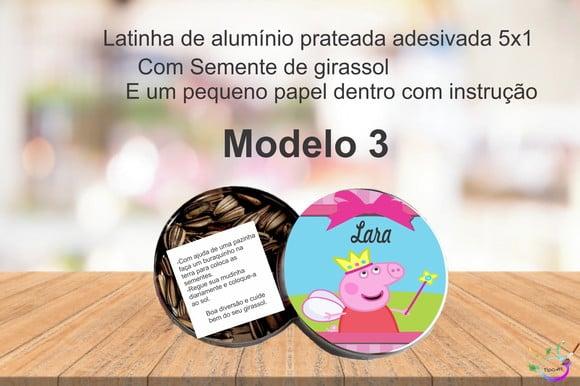 Latinha Semente Girassol