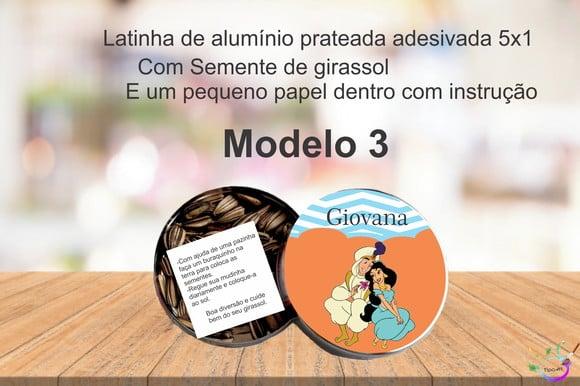 Latinha Semente Girassol-aladim