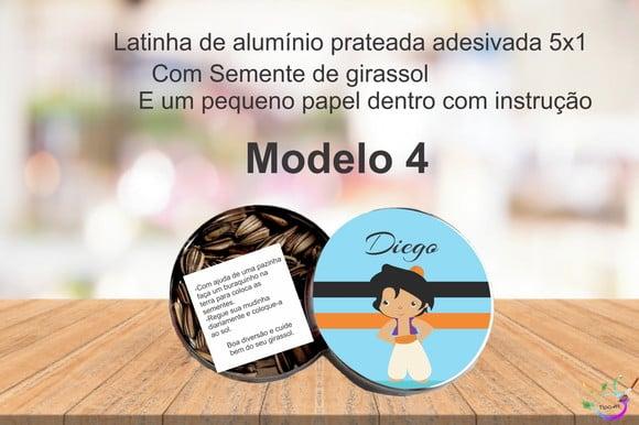 Latinha Semente Girassol-aladim