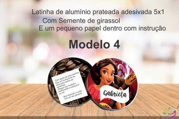Latinha Semente Girassol-elena de Avalor