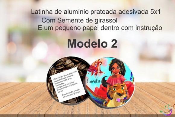 Latinha Semente Girassol-elena de Avalor