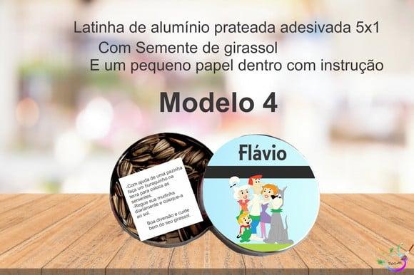 Latinha Semente Girassol-jetsons