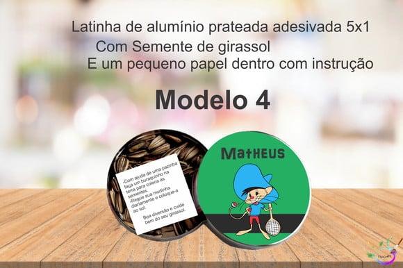 Latinha Semente Girassol-ligeirinho