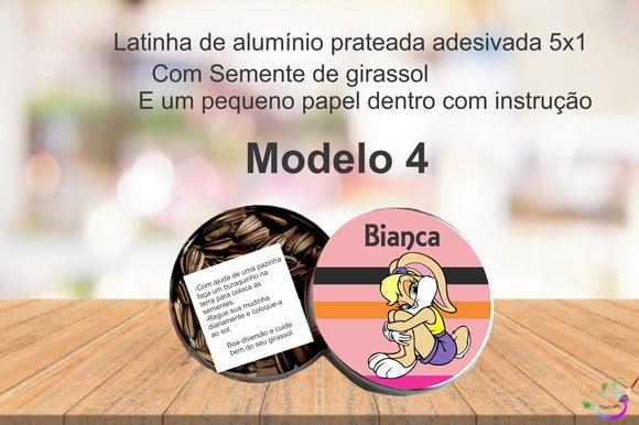 Latinha Semente Girassol-lola