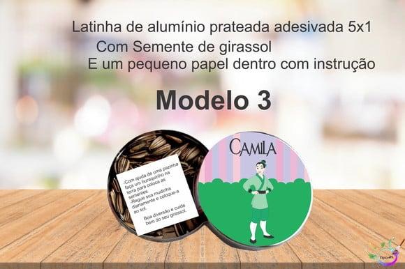 Latinha Semente Girassol-mulan