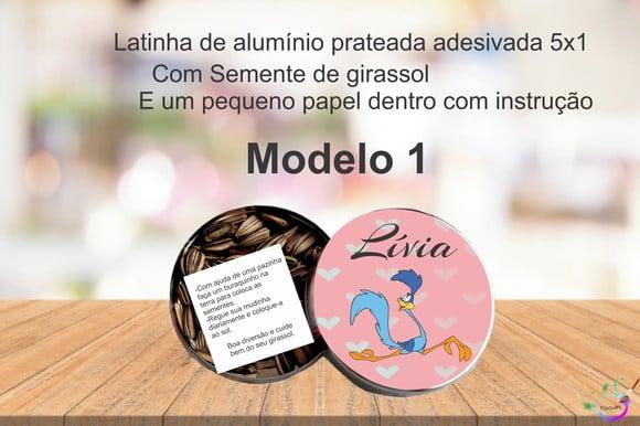 Latinha Semente Girassol-papaleguas