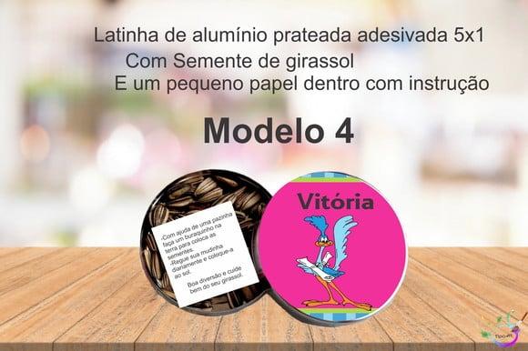 Latinha Semente Girassol-papaleguas