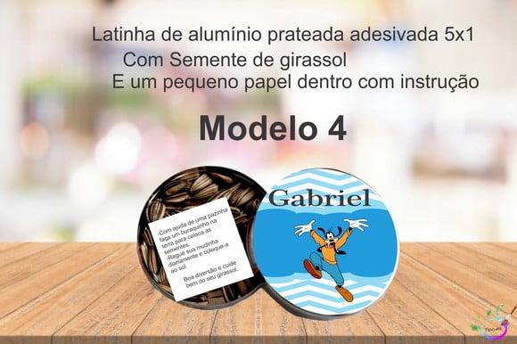 Latinha Semente Girassol-pateta
