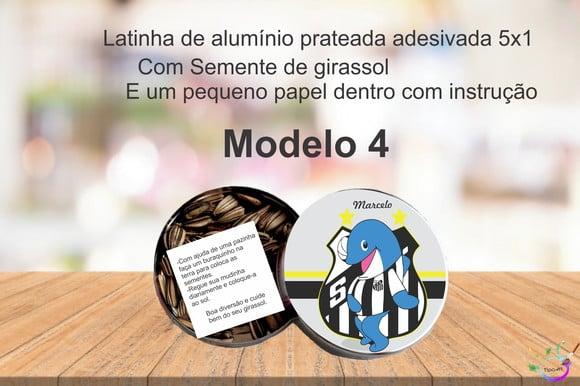 Latinha Semente Girassol-peixe