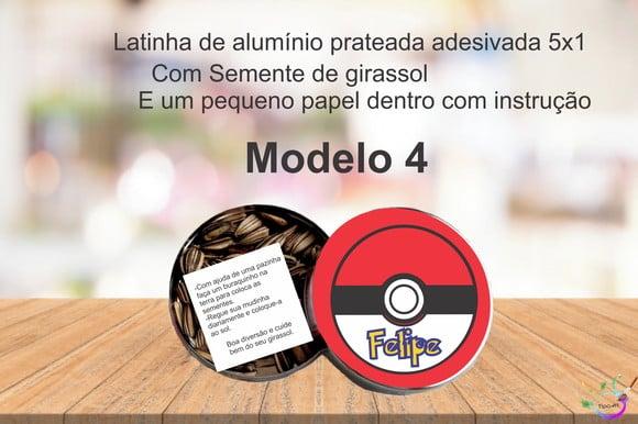 Latinha Semente Girassol-pokemon