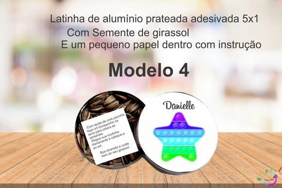 Latinha Semente Girassol-pop Fidget