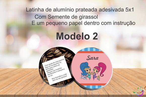 Latinha Semente Girassol-shimmer Shine