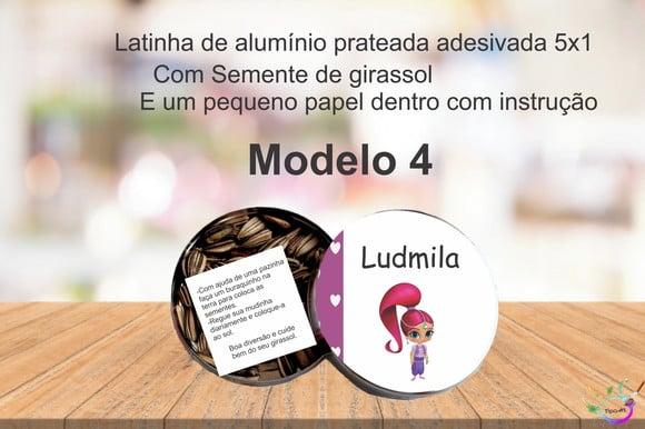 Latinha Semente Girassol-shimmer Shine