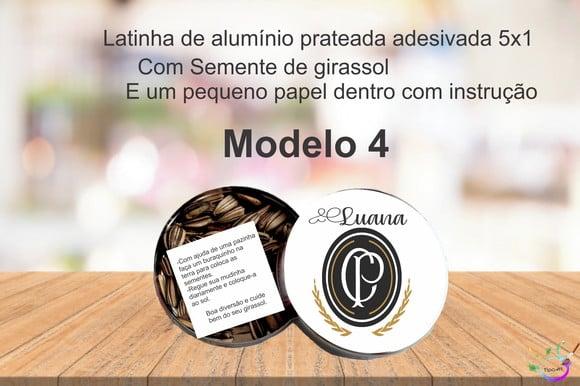 Latinha Semente Girassol-timão