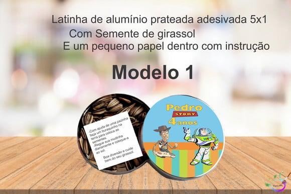 Latinha Semente Girassol-toy Story