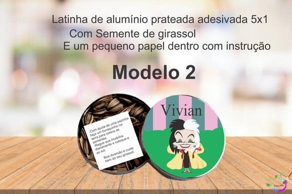Latinha Semente Girassol-vilões
