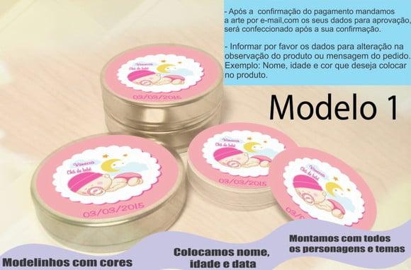 Latinhas - Chá de Bebê