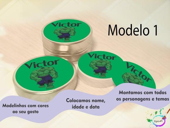 Latinhas - Hulk