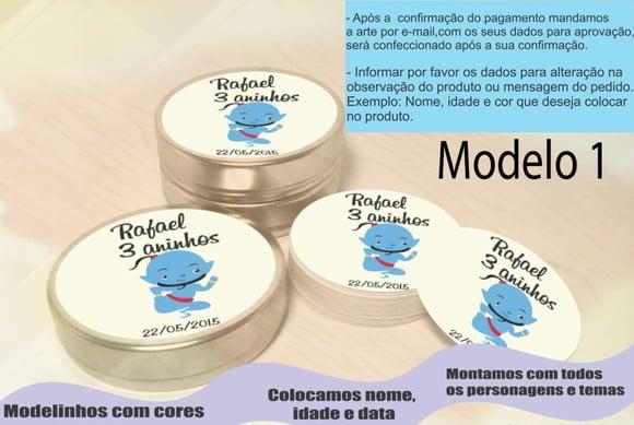 Latinhas - Genio da Lampada