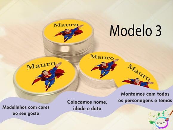 Latinhas - Super Homem