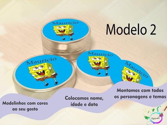 Latinhas -bob Esponja