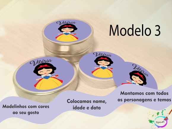 Latinhas -branca de Neve