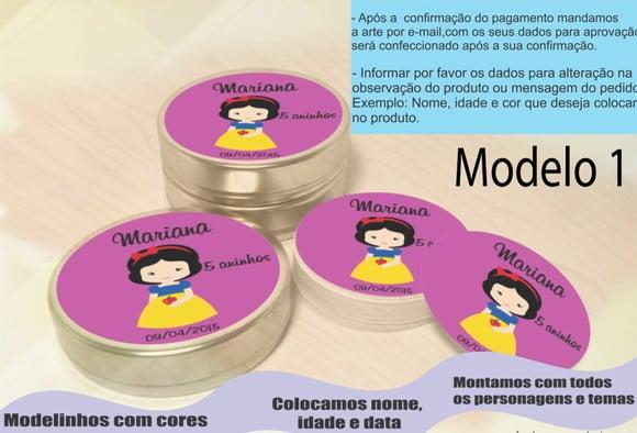 Latinhas -branca de Neve