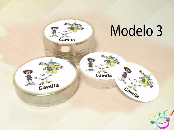 Latinhas -digimon