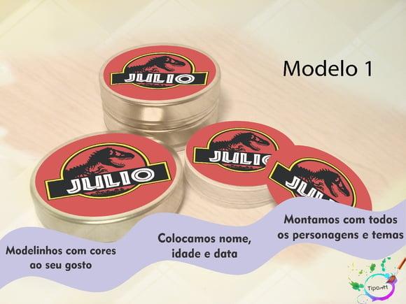 Latinhas -dinossauros