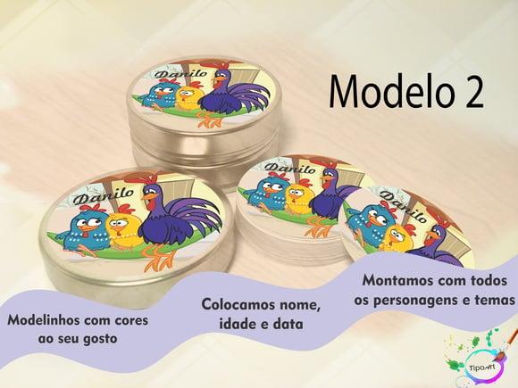 Latinhas -galinha Pintadinha