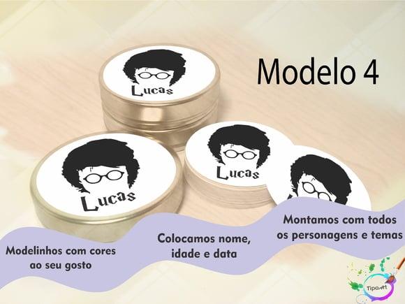 Latinhas -harry Potter-modelo 1