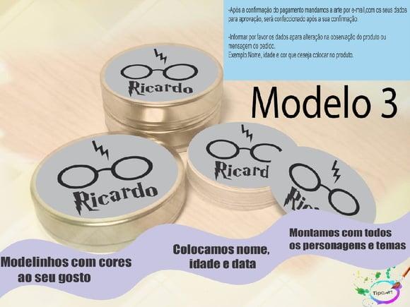 Latinhas -harry Potter-modelo 2