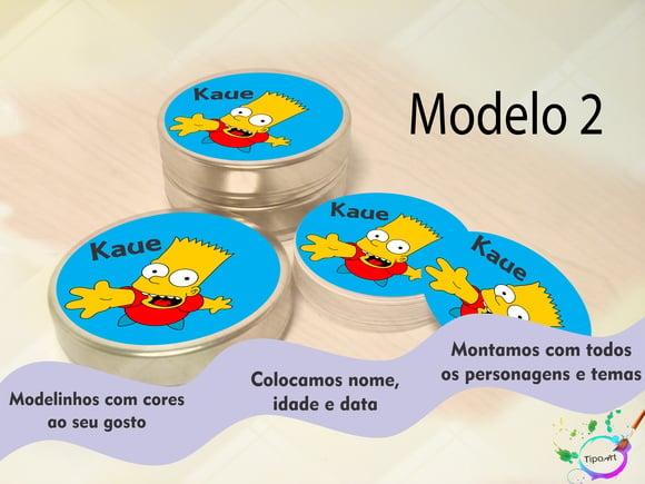Latinhas -homer Simpson