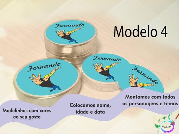 Latinhas -johnny Bravo