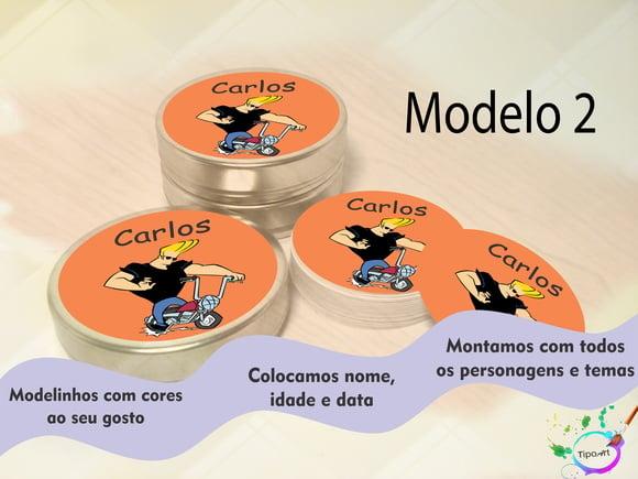 Latinhas -johnny Bravo