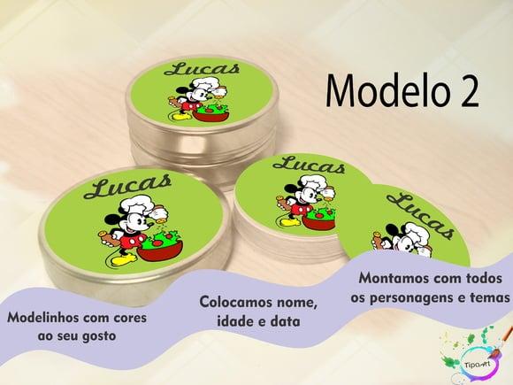 Latinhas -mickey