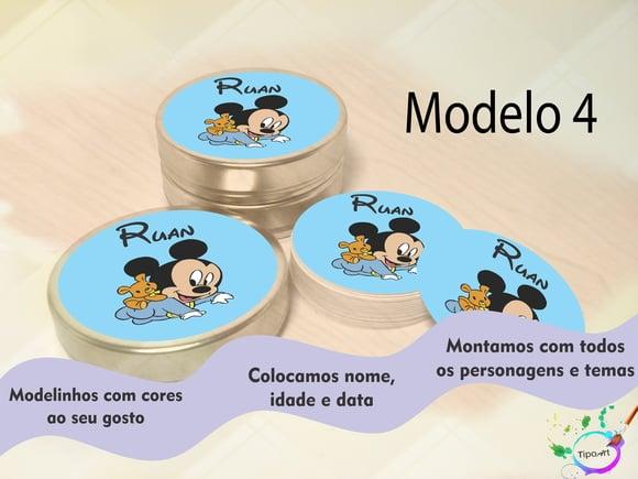 Latinhas -mickey Baby
