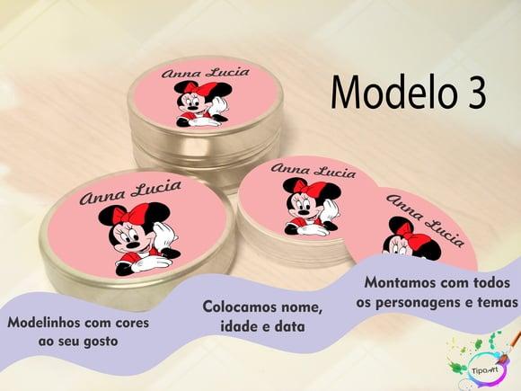 Latinhas -minnie
