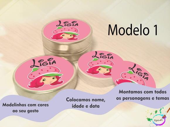 Latinhas -moranguinho