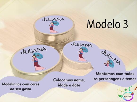 Latinhas -mulan