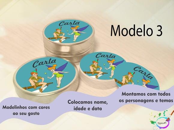 Latinhas -peter Pan