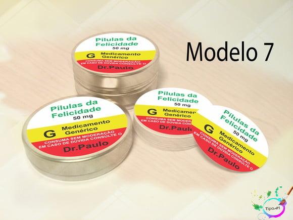 Latinhas -pilulas da Felicidade