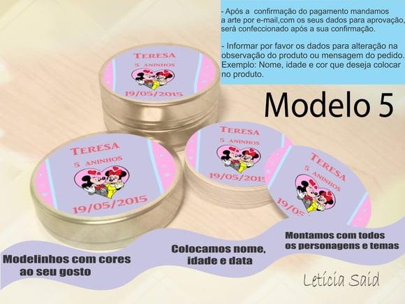 Latinhas -turma do Mickey