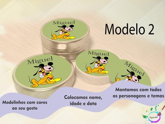 Latinhas -turma do Mickey