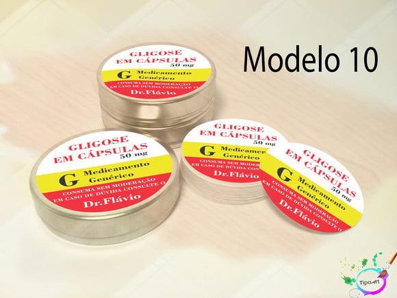 Latinhas-glicose em Capsulas