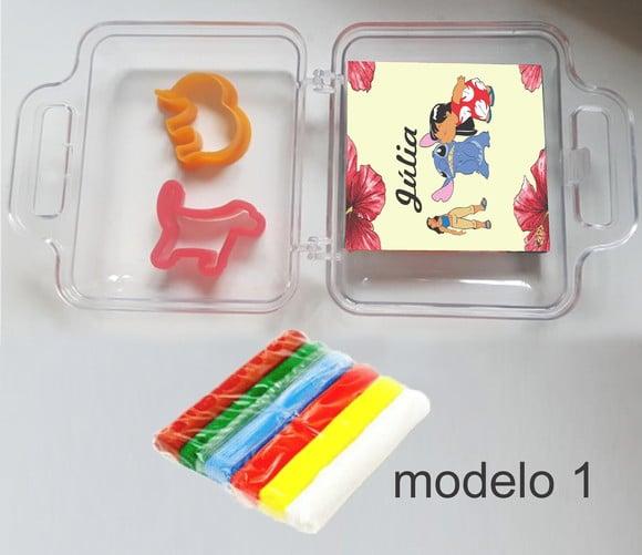 Maletinha Massinha -stitch e Lilo