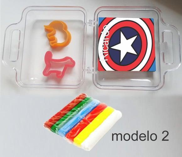 Maletinha Massinha-capitão America