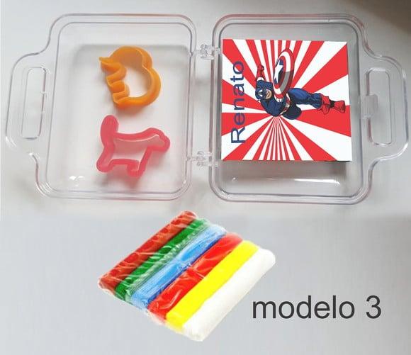 Maletinha Massinha-capitão America