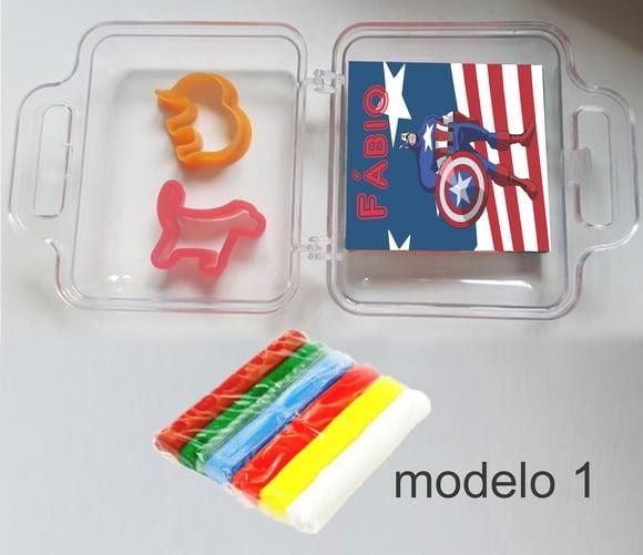 Maletinha Massinha-capitão America