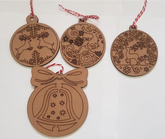 mdf 3mm -4 Peças